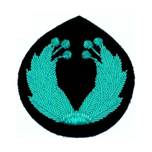 Creative Hand Embroidery Badges High Quality Handmade Fabric Embellishments with Personalized Branding Factory Direct - Product Image 3