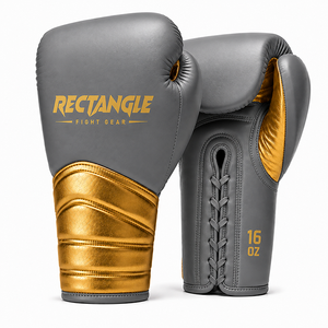 Gants de boxe Rectangle Fight Gear en cuir PU, gants de boxe pour sac de frappe, gants d'entraînement de gym, vente directe usine - Product Image 1