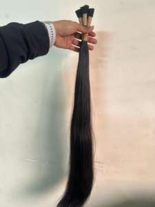 Extensiones de Cabello Remy Indio de Calidad de Exportación con Punta Plana, Doble Trama, para Instalación Profesional en Salón, Uso a Largo Plazo, Precio Razonable - Product Image 2