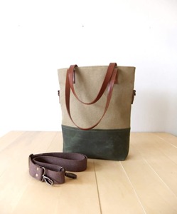 Bolso Tote Impermeable de Lona y Cuero con Cierre Abierto, Bordado, Gran Capacidad, Bolso de Hombro para Mujer, Viajes, Compras LCTB-0055 - Product Image 1