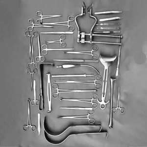 ชุดเครื่องมือผ่าตัดเปิดหน้าท้องแบบครบชุด สำหรับศัลยกรรมทั่วไป ทำจากสแตนเลสสตีล ใช้ซ้ำได้ ฆ่าเชื้อได้ ได้รับมาตรฐาน CE ชุดเครื่องมือแบบใช้มือ - Product Image 4