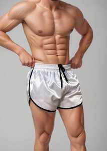 Shorts de sport personnalisés pour hommes, pour votre marque / OEM, respirants, décontractés, confortables - Product Image 2