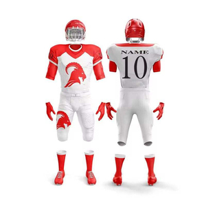 Nieuw Amerikaans voetbaltenue voor volwassenen, voetbalshirt & -broek, custom sublimatie Amerikaans voetbaltenue voor wedstrijd & training - Product Image 2
