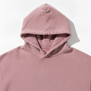 เสื้อฮู้ดดี้สีซีดจางแบบวินเทจสำหรับผู้ชาย ปี 2026 ขายส่ง เสื้อฮู้ดดี้คุณภาพดี ไม่มีเชือกผูก  สำหรับฤดูใบไม้ผลิและฤดูใบไม้ร่วง สีชมพูฟอกย้อม - Product Image 5