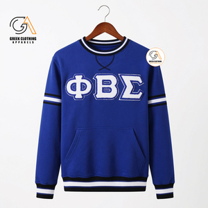 เสื้อสเวตเตอร์คอกลมมีกระเป๋า รุ่น Phi Beta Sigma Fashionable 1914 สำหรับผู้ชาย สวมใส่สบายๆ ในฤดูใบไม้ร่วง ผลิตจากผ้าฝ้าย 100% ทรงปกติ - Product Image 6