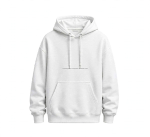 <b>Men</b> Solid Color Winter Fleece Pullover Hoodie 80/20 Hooded <b>Sweatshirt</b> Long Sleeve Casual Wear Custom Logo <b>RED</b> Hoodie - Product Image 3