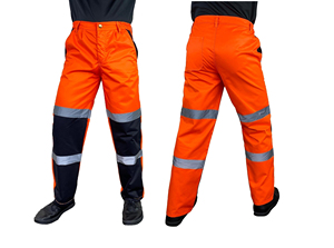 Pantalons de travail pour hommes, vêtements de sécurité réfléchissants, pantalons cargo, pantalons de travail pour hommes - Product Image 5