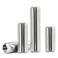 Goupilles à ressort à tête ronde standard, finition nickel-chrome passivé, attaches industrielles, quincaillerie générale, modèle 15