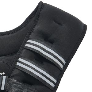Gilet lesté réglable de 30 lb avec bande réfléchissante, équipement d'entraînement corporel pour hommes et femmes, gilet lesté de 20 kg et 10 kg - Product Image 5