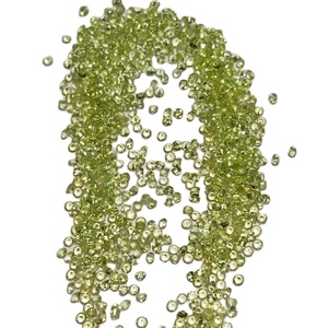 พลอยเพอริโดทรงหลวมทำจากหินธรรมชาติขนาด1.30มม. สีเขียวสุกใส - Product Image 1