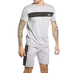Lightweight & Stylish <b>Twin</b> <b>Set</b> for MenTwo Piece New Arrival Short Sleeve Top and Shorts For Mens With Customized Color Option - Product Image 6