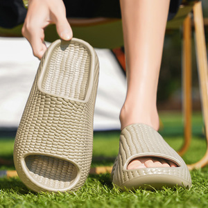 Fashion Summer EVA Cool Slippers Indoor Lightweight Anti Slip <b>Soft</b> Sole Home <b>Shoes</b> Casual Outdoor Breathable Sandals - Product Image 1