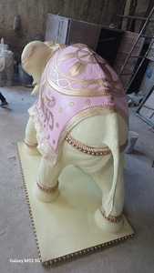 Hermoso Elefante Tradicional de Fibra, Diseño Profesional, Moderno, Clásico y Sencillo para Decoración de Bodas, Eventos y Templos - Product Image 4