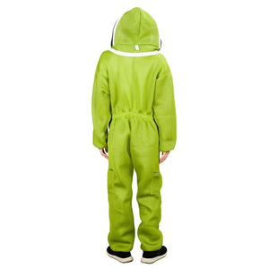 Combinaison d'apiculteur verte très demandée avec capuche et écran facial en maille, coupe standard pour apiculteurs - Product Image 4