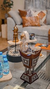 High Standard Quality Eco-Friendly Handmade Religious Wood Incense Burner Natural Sandalwood Fragrance for Home Hotel Office - Product Image 2