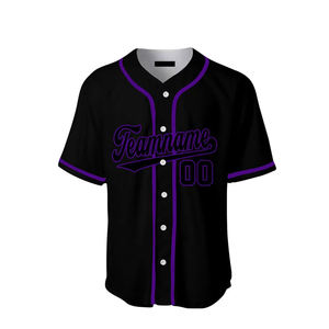 Maillot de baseball personnalisé noir, vert et blanc Mexi-co, unisexe, manches courtes, col en V, polyester/coton, imprimé, respirant, sport - Product Image 4