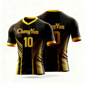 Ropa Deportiva de Fútbol con Cuello en V de Alta Calidad para Hombre, Personalizable, Transpirable, con Impresión de Nombre, Servicio OEM para Equipos de Club, Talla Adulto - Product Image 5