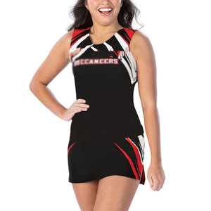 Vente flash - Uniforme de cheerleader sans manches pour femmes, uniforme de cheerleading personnalisé OEM ODM, designs personnalisés - Product Image 3