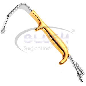 High Quality Stainless Steel Ferriera Style Breast Retractor for Clear Visibility Procedures Reusable By <b>Blush</b> Surgical - Product Image 5