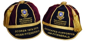 Rugby Presentation Caps, Cricket Honours Caps, Hight Quality Honours Caps Hot Sale Hat Fashion Custom Wholesale Promotional - Product Image 3