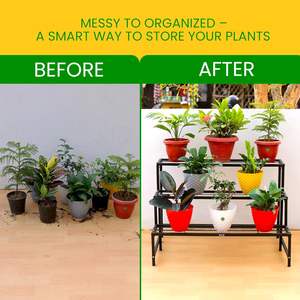 Support de Jardinière Robuste à Montage Facile pour Intérieur et Balcon, Porte-Pot de Plantes en Métal Durable pour la Maison et le Jardin - Product Image 6