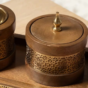 Ensemble de brûleurs d'encens en bois de qualité supérieure, brûleur d'encens Bakhoor classique, brûleur d'encens tendance, utilisation régulière, qualité d'exportation - Product Image 1