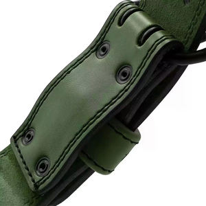Ceintures de musculation de qualité supérieure, couleur unie, pour hommes et femmes, nouvelles arrivées, en cuir épaissi, ceinture de musculation unisexe - Product Image 2