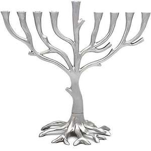 Menorah de Estilo Único y Moderno para Villas, Sintagogas y Templos, Iluminación Decorativa de Mesa, Portavelas de Hanukkah - Product Image 6