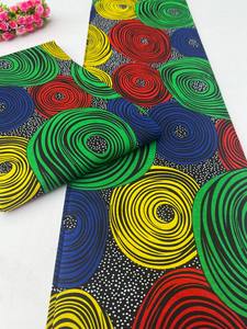 Tela de algodón Ankara de Camerún de alta calidad, diseños personalizados para vestidos africanos, ropa elegante y accesorios de moda hechos a mano - Product Image 4
