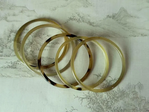 Natural Crafts Buffalo Horn <b>Bracelet</b>, Horn Bangles, Cattle Horn <b>Bracelet</b>, <b>Boho</b> <b>Bracelet</b> By Perfect Enterprises - Product Image 6