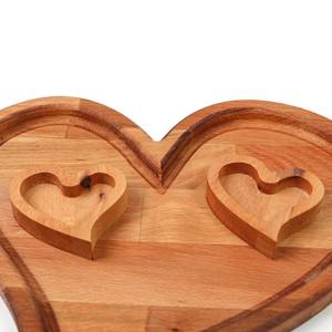 Plato de Madera de Alta Calidad con Acabado Liso, Plato Resistente para Servir Alimentos, para Cocina Moderna, Comedor y Uso Decorativo - Product Image 5