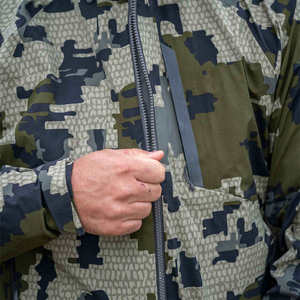 Veste de chasse camouflage imperméable pour homme, veste tactique softshell coupe-vent, veste de randonnée d'extérieur respirante, vêtement à capuche camouflage - Product Image 4