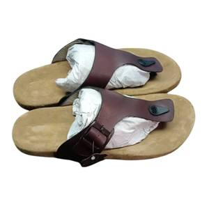 Sandalias Minimalistas para Hombre, de Cuero Genuino, Punta Redonda, Ligeras, Calzado Cómodo para Verano, Suministro Global, Fabricante OEM - Product Image 4