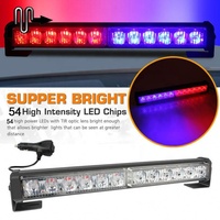Amber 12 LED d'avertissement LED Mini Bar feux stroboscopiques d'urgence pour véhicule avec base magnétique