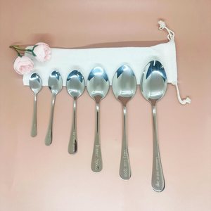 Cuillère à café et à thé en métal de luxe pour dessert, crème glacée, boisson et style de table élégant - Product Image 1
