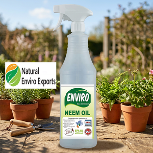 Emballage de canette d'huile de neem soluble dans l'eau, prêt à l'emploi dans le jardin intérieur et domestique à moindre coût avec emballage et étiquette personnalisés - Product Image 1