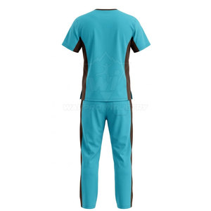 Tenue de travail élégante pour hommes, vêtements de santé en matériau de qualité supérieure, design épuré, coupe confortable, coutures soignées et rangement pratique - Product Image 2