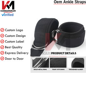 Correas de Tobillo Directas de Fábrica con Acolchado de Neopreno de 7mm para Mayor Comodidad, Correas de Pierna para Gimnasio, Venta al Por Mayor de Suministros de Fitness - Product Image 5