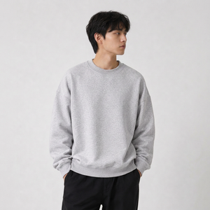 Sudadera extragrande personalizada al por mayor con etiqueta privada y bordado para marcas de ropa urbana estadounidenses en tallas S M L XL - Product Image 2