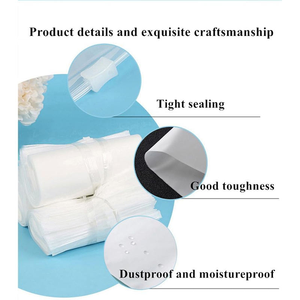 Bolsas de PVC con Cierre y Logotipo Personalizado para Ropa, Camisetas, Embalaje de Regalos, Almacenamiento Práctico en el Armario del Hogar, Bolsa de Plástico Esmerilado - Product Image 5