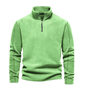 Veste polaire d'hiver pour hommes de qualité supérieure Veste épaisse de haute qualité avec techniques brodées Tissage au crochet Service OEM disponible - Product Image 1