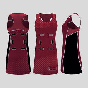 Robe de netball personnalisée par sublimation, uniforme de pickleball et de tennis, maillot de sport pour femme, robe d'équipe de netball, uniforme OEM - Product Image 1