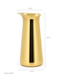 Pichet Minimaliste Écologique en Acier Inoxydable – Design Moderne pour Servir l'Eau – Vaisselle Décorative pour Cuisine, Table à Manger et Maison - Product Image 6