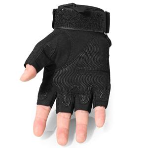 Tactical Fingerless Gloves Motorcycle Riding Cycling Climbing Hiking Outdoor Sports Breathable Waterproof Anti-Slip Half Finger - Product Image 3