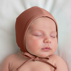 Bonnets pour bébé doux et respirants, 100% coton ou coton de bambou, couvre-chef doux pour les nouveau-nés - Product Image 2