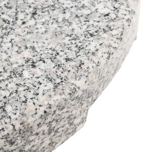 Granito rotondo parasole Base 44.1 lb per Patio ombrelloni & basi - Product Image 5