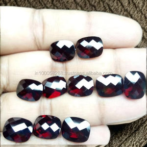 พลอยโกเมนธรรมชาติสีแดงกึ่งอัญมณีล้ำค่า - Product Image 3