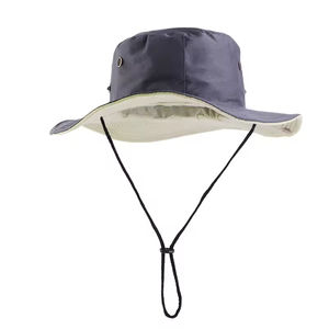 Sombrero de Pescador Unisex de Algodón Casual para Verano con Protección Solar, Logotipo y Color Personalizados - Product Image 1