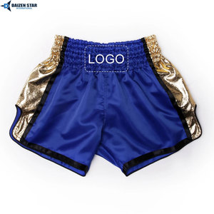 Bulk Supply Men Boxing Shorts Breathable Sports Training Shorts Custom Design Factory Price - Product Image 5