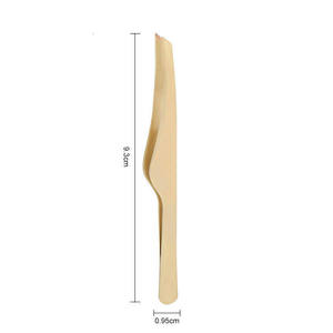 Ensemble de pinces à sourcils professionnelles en acier inoxydable avec logo personnalisé - Product Image 6